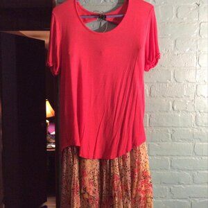 Women's Skirt and Top Set